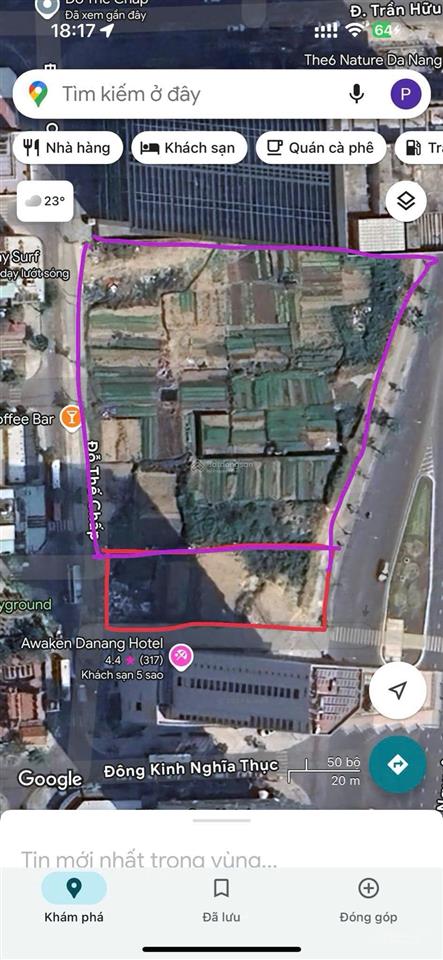 Cho thuê các lô đất mặt tiền biển võ nguyên giáp, 3 mặt tiền và 2 mặt tiền, gọi văn phú