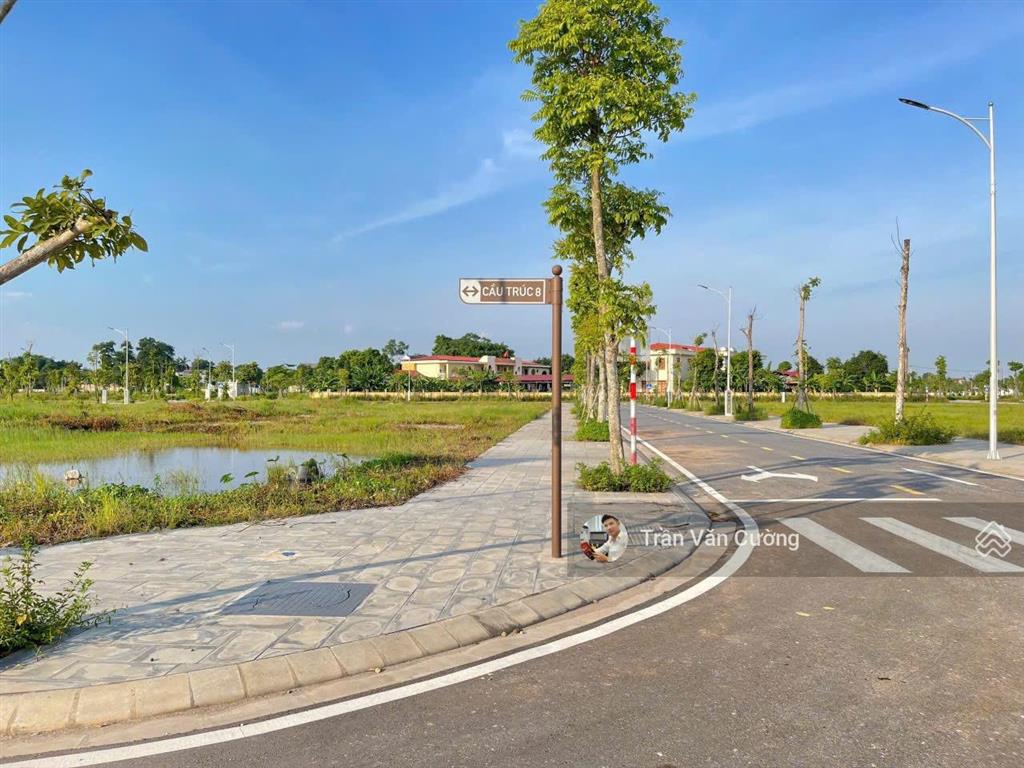 Bán đất nền dự án 105m2, 1,68 tỷ tại khu đô thị cầu trúc sông công, thái nguyên, view đẹp