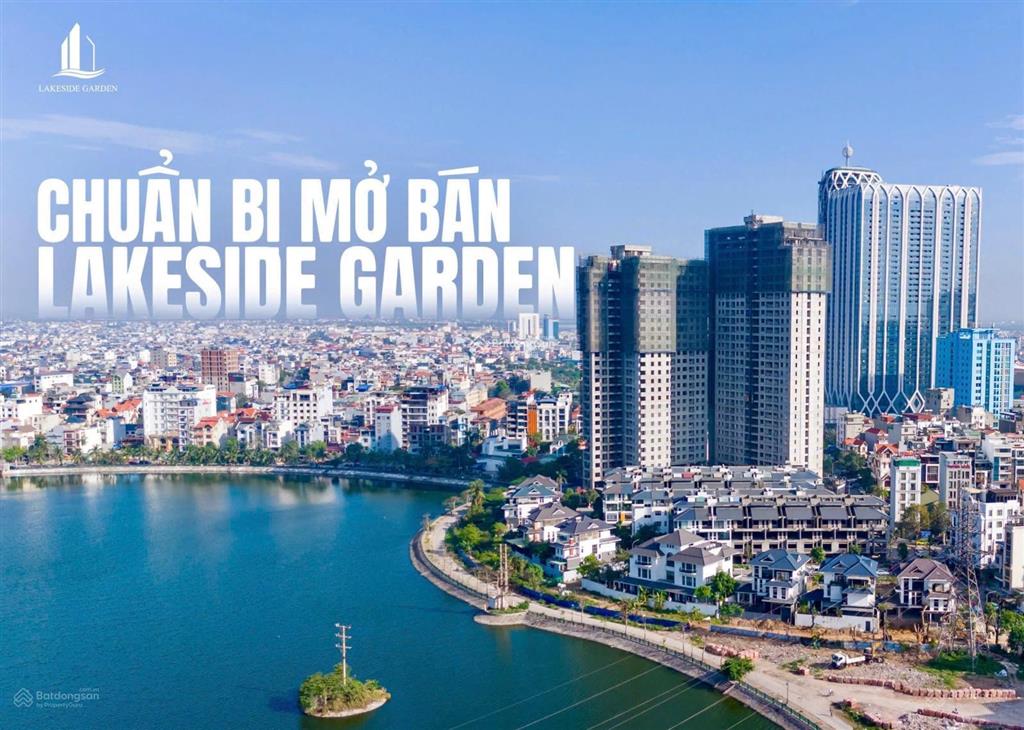 Căn hiếm b1x10 tầng trung căn góc 2n2w 76.8m2 view hồ 24ha, pháo hoa duy nhất tại lakeside garden