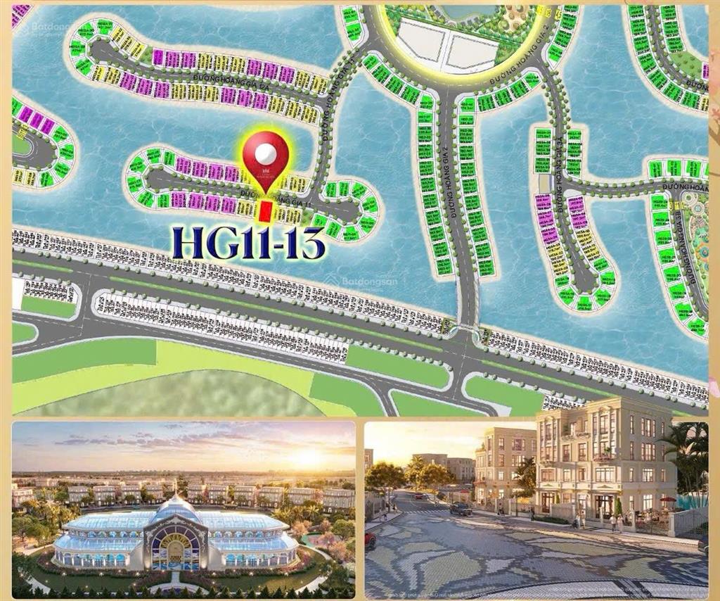 C. khấu 41% quỹ căn sl, đl dát vàng hoàng gia 180m2, 250m2, 450m2  4t vin vũ yên biển sau nhà