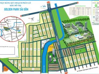 Chỉ từ 15 triệu/m đất nền sổ đỏ riêng tại golden park tp hồ chí minh
