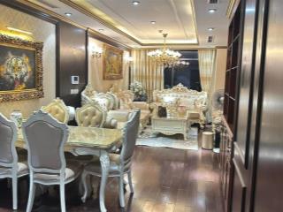 Cho thuê căn hộ 3 ngủ rộng nhất hc golden city hồng tiến, long biên, 120m2 full nội thất