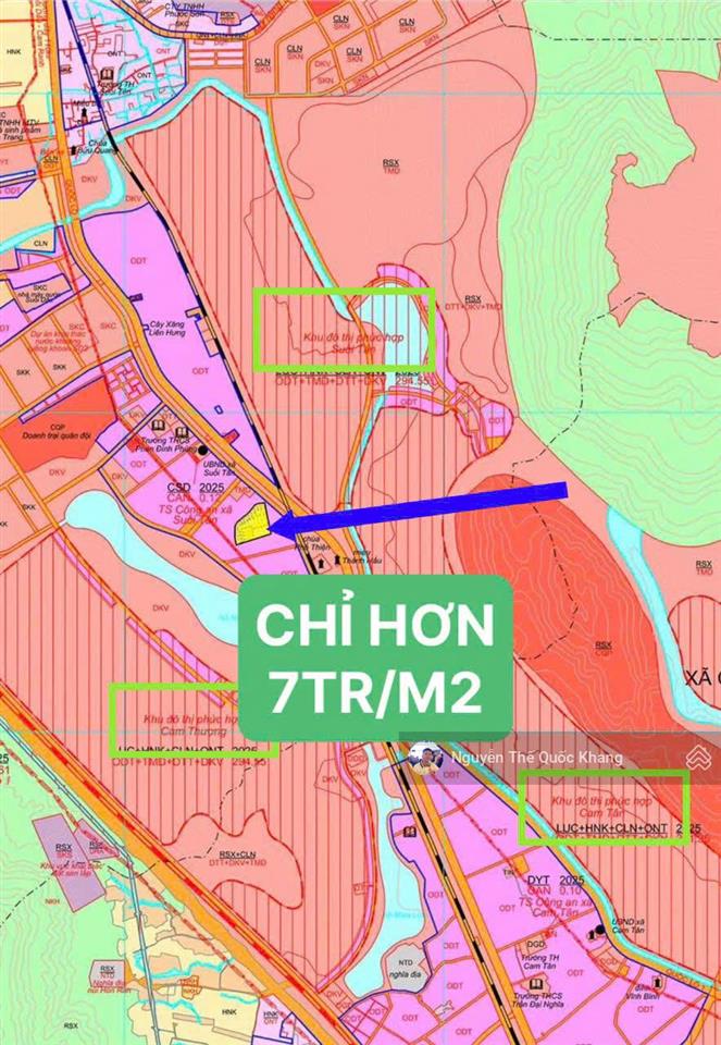 Cam lâm mảnh ghép quan trọng của đô thị mới 2 lô đất liền kề full thổ cư hạ tầng hoàn thiện