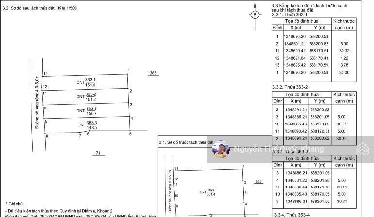 Bán đất tại suối cát, cam lâm, khánh hòa, 1,5 tỷ, 150m2