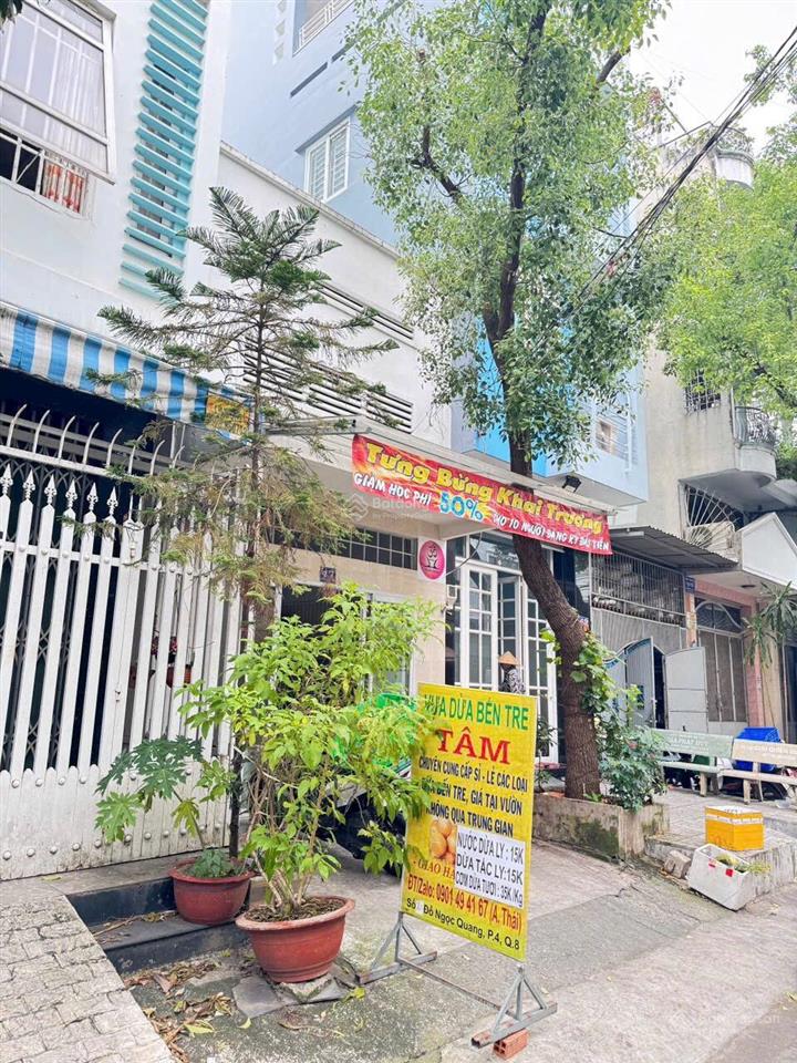 Bán nhà mặt tiền bùi điền  gần khu chợ phạm thế hiển (3.57 x14.6m) phường 4, quận 8