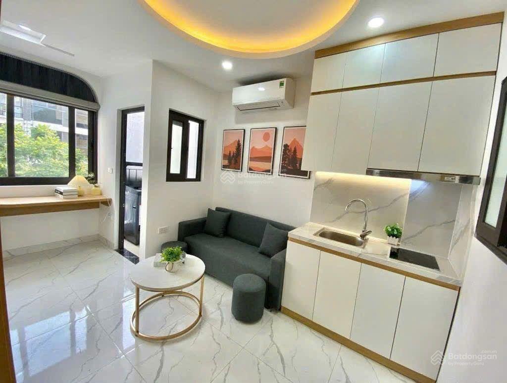 Nhà chung cư mini phố triều khúc, 95m2, 7t, mt 8m, 24 pn, nhà mới, ngõ thông, 95tr/th, giá 19,9 tỷ