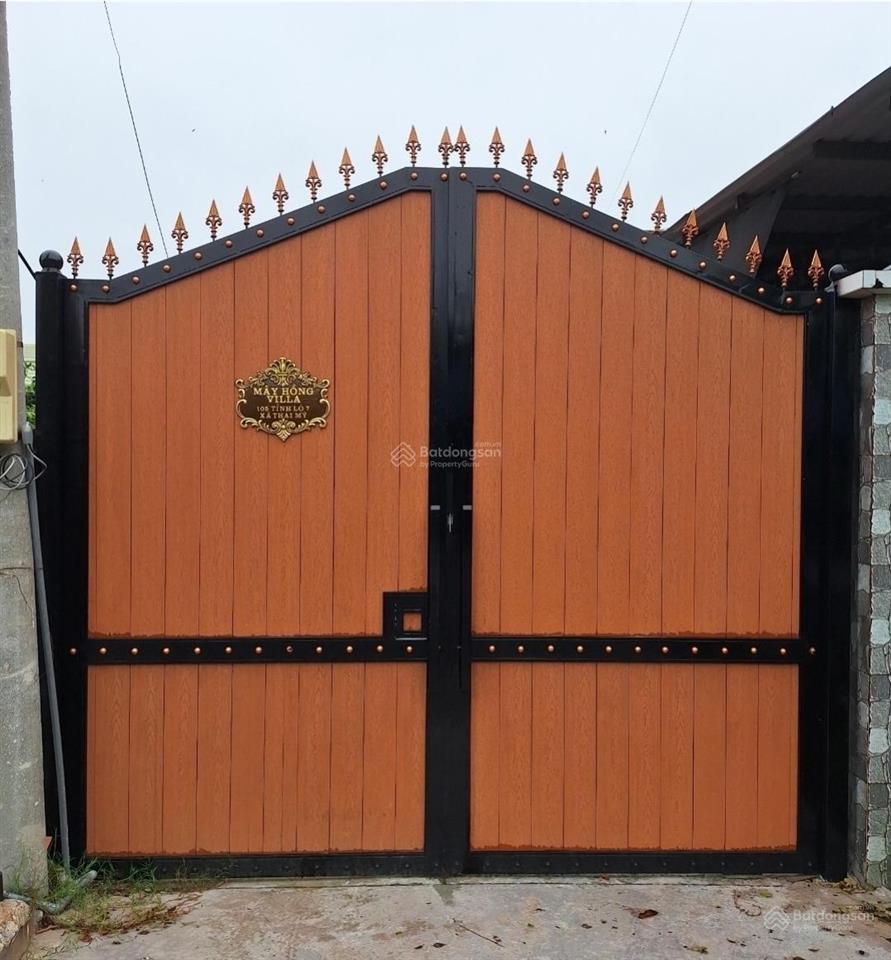 Mua đất có sẵn biệt thự sân vườn cao cấp, mặt tiền đường tỉnh lộ 7, xã thái mỹ, củ chi