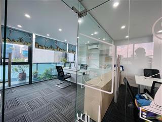 Cho thuê sàn văn phòng thái hà 80m2 12tr full nội thất lô góc nhà vuông vắn