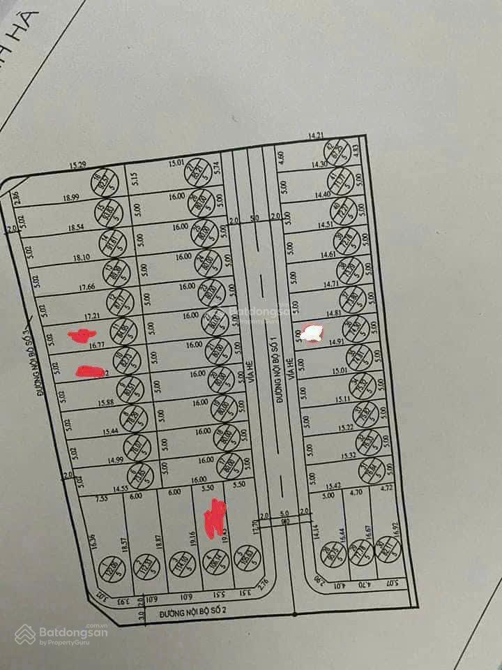 Bán đất đấu giá khánh hà, thường tín, hà nội, 8,3 tỷ, 105 m2  phân lô  ô tô chạy vòng quanh