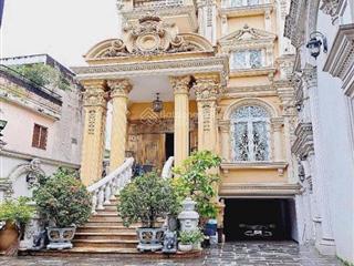 Bán biệt thự vip tân bình (ngang 11x30m)hầm + 5tầng, thang máy hồ bơi, nội thất cao cấp, dtsd 695m2