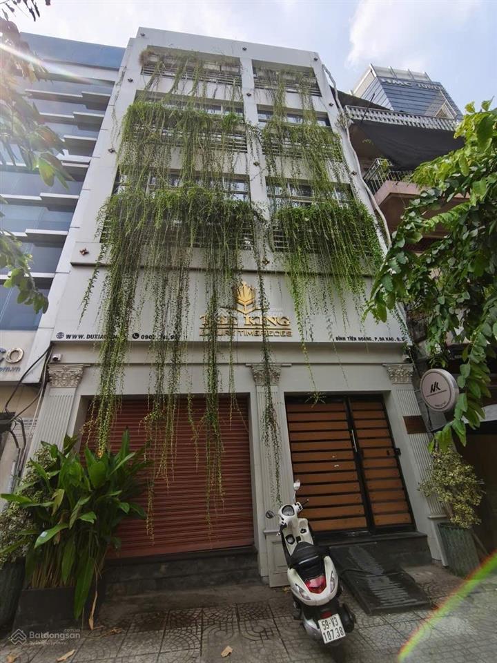 Mặt tiền đinh tiên hoàng, quận 1 (ngang 6.9 x 20m) 5 tầng, thu nhập trên 720tr/ năm. giá chốt 35 tỷ