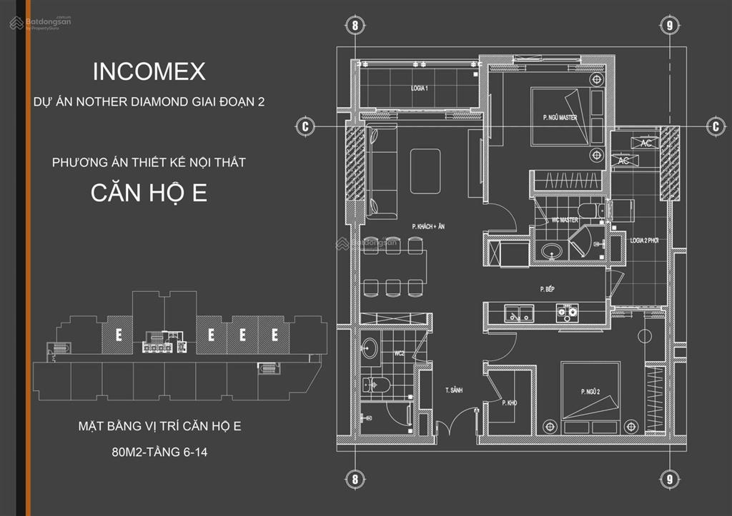 Hiếm! bán căn chuyển nhượng giá ngon view thoáng 84,6m2 2pn2wc northern emerald.