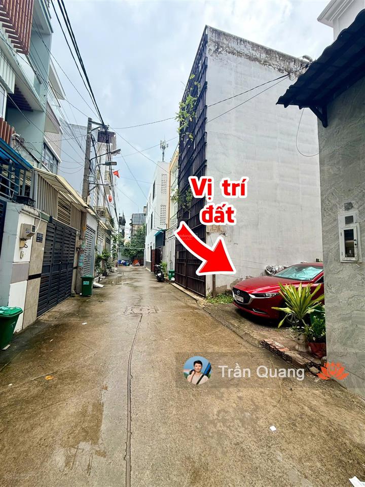 Đất đường số 22 linh đông, gần vành đai 2  60.7m²  hẻm xe hơi 4.5m  shr  5.9 tỷ