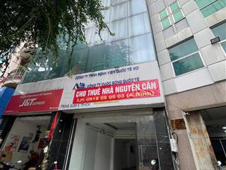 Gấp! tòa nhà mặt tiền trần bình trọng quận 5  dt 6x25m hầm trệt lửng 5lầu st tm pccc