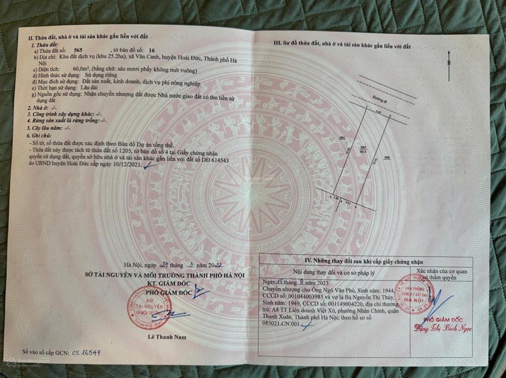 Bán lô 60m gần công viên trường học,... tiện ích ngập tràn ,giá tốt