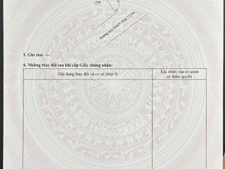 Cần bán nhanh lô đất 2 mặt tiền đường lớn cực đẹp tại khu tđc hòn rớ 2  phường nam nha trang