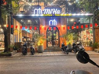 Cho thuê nhà mặt phố huỳnh thúc kháng  đống đa, dt 400m2 x 2 tầng, mt 12 m, 265 tr, thông sàn