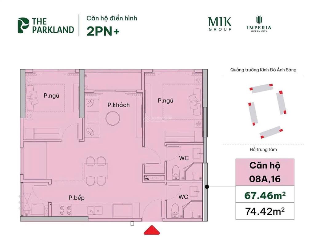 Tổng hợp chính sách bán hàng và layout chi tiết các loại hình căn hộ the parkland  mik group