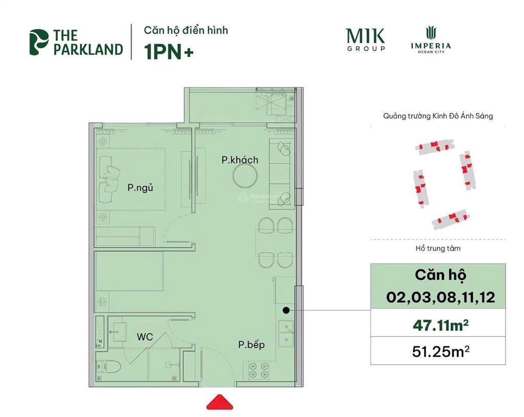 Tổng hợp chính sách bán hàng và layout chi tiết các loại hình căn hộ the parkland  mik group