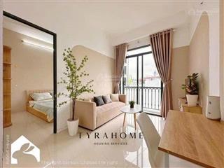 Cho thuê căn hộ 2 phòng ngủ  1wc 60m2 ban công máy giặt riêng gần công viên gia định