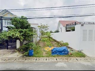 Chủ kẹt bán lỗ đất thổ cư 100% ngay đ. cây trôm mỹ khánh , củ chi . dt 125m2 , giá 1 tỷ , shr