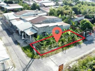 Lô góc 2 mặt tiền 88m2 giá 550tr ngay nguyễn du, an hòa, trảng bàng sổ hồng riêng