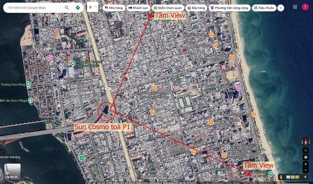 Siêu phẩm, cần bán căn hộ tâm huyết 2pn 49,9m² sun cosmo p1, view biển, trung tâm đà nẵng