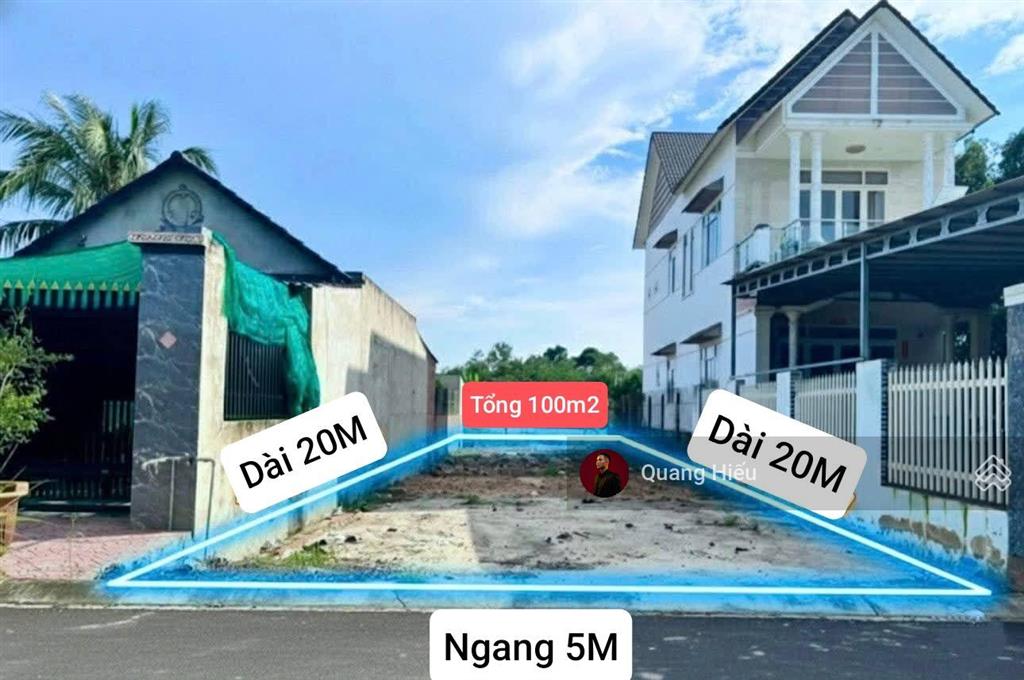 Chủ ngộp gửi bán lô đất 100m2 giá 520 triệu ngay trung tâm thị xã trảng bàng, gần chợ trảng bàng