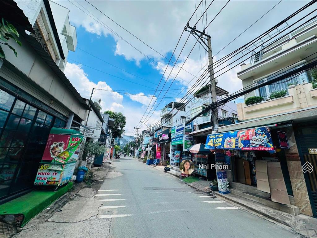 5x21m bán đất tặng nhà 2 tầng mặt tiền kinh doanh đường số 12, trường thọ, ngay ga metro bình thái