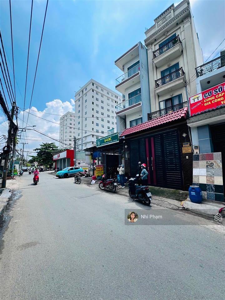 5x21m bán đất tặng nhà 2 tầng mặt tiền kinh doanh đường số 12, trường thọ, ngay ga metro bình thái