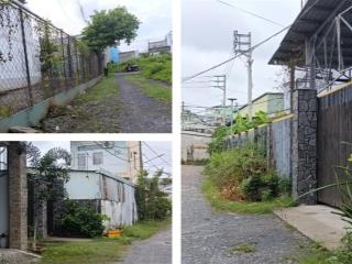 Đất full thổ 2 lô kề nhau 160m2 8x20 hai mặt hẻm, xe tải 50m ra ql1a cạnh chợ bình chánh hướng đông