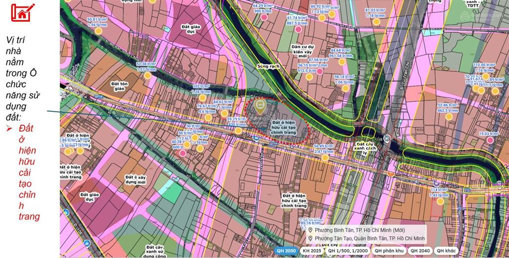 Nhà c4 trên đất odt 80m2 đã trừ lg hẻm dư phóng 8m thông kênh tham lương ra tl10  trần văn giàu