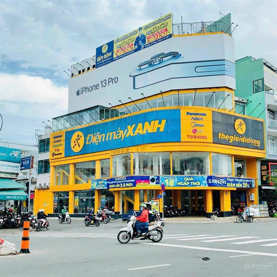 Bán căn nhà góc 2 mặt tiền tô hiến thành, quận 10. dt 9.5x30m  2 lầu,hđt 220tr/th , giá 80 tỷ