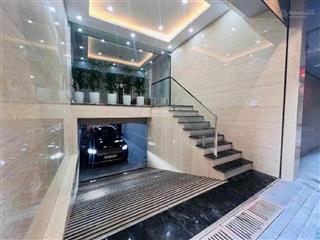 Toà building phân lô trần duy hưng  73m x9 tầng,mt 4.5m  thang máy, ô tô tránh, thông vũ phạm hàm