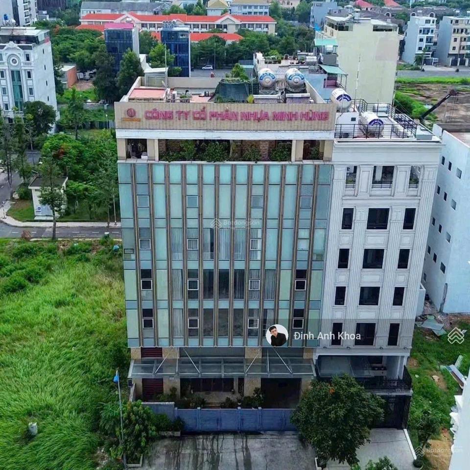 Cần bán toà nhà building mặt tiền đường nguyễn văn kỉnh thạnh mỹ lợi quận 2. dt 16x20m giá 200 tỷ