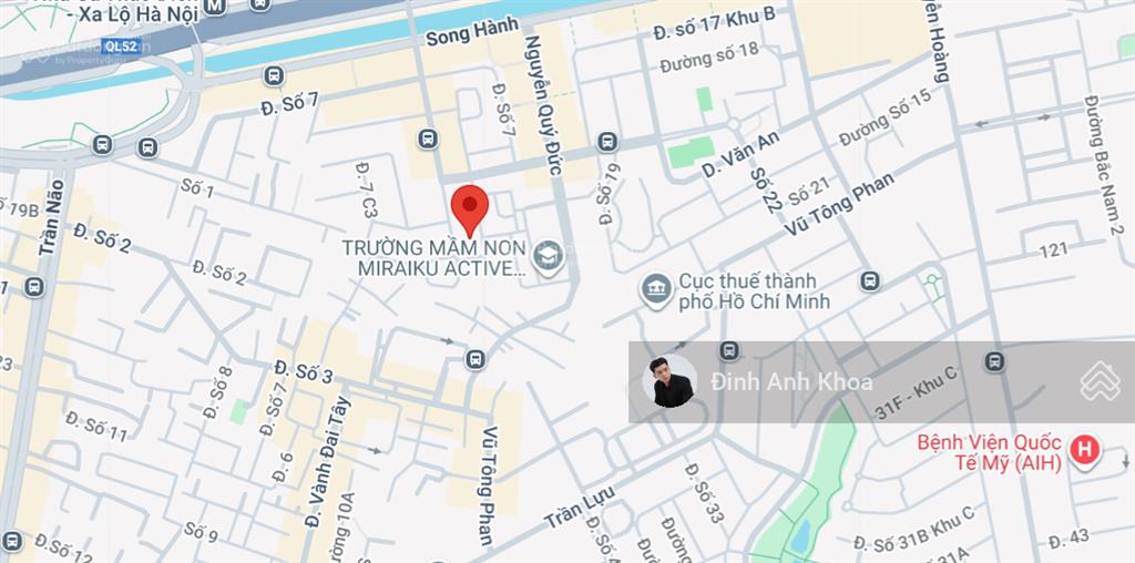 Giảm sốc 2.25 tỷ! nhà mt đường số 7 an phú q2 7.5x20m cn 150m2  vị trí ngã tư  bán 42.75 tỷ