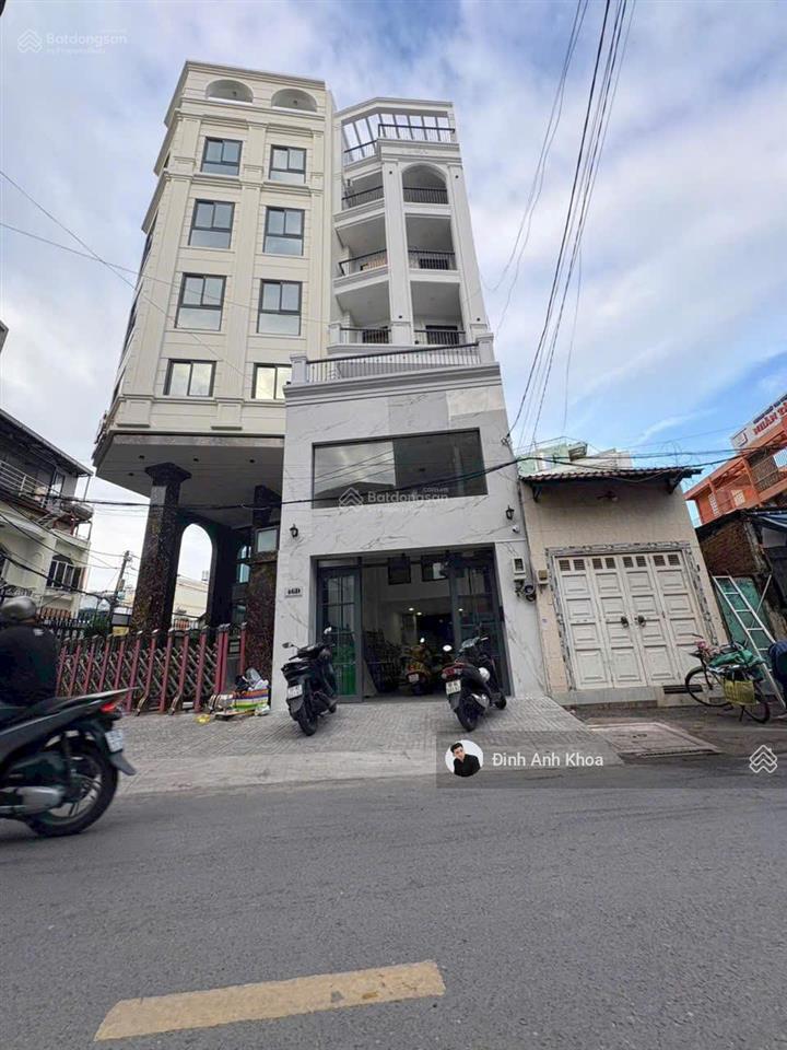 Giảm sốc 1.3 tỷ  mt trần bình trọng 4.5x25m  7 tầng 24 phòng  hđt 100 tr/tháng  bán 25.4 tỷ