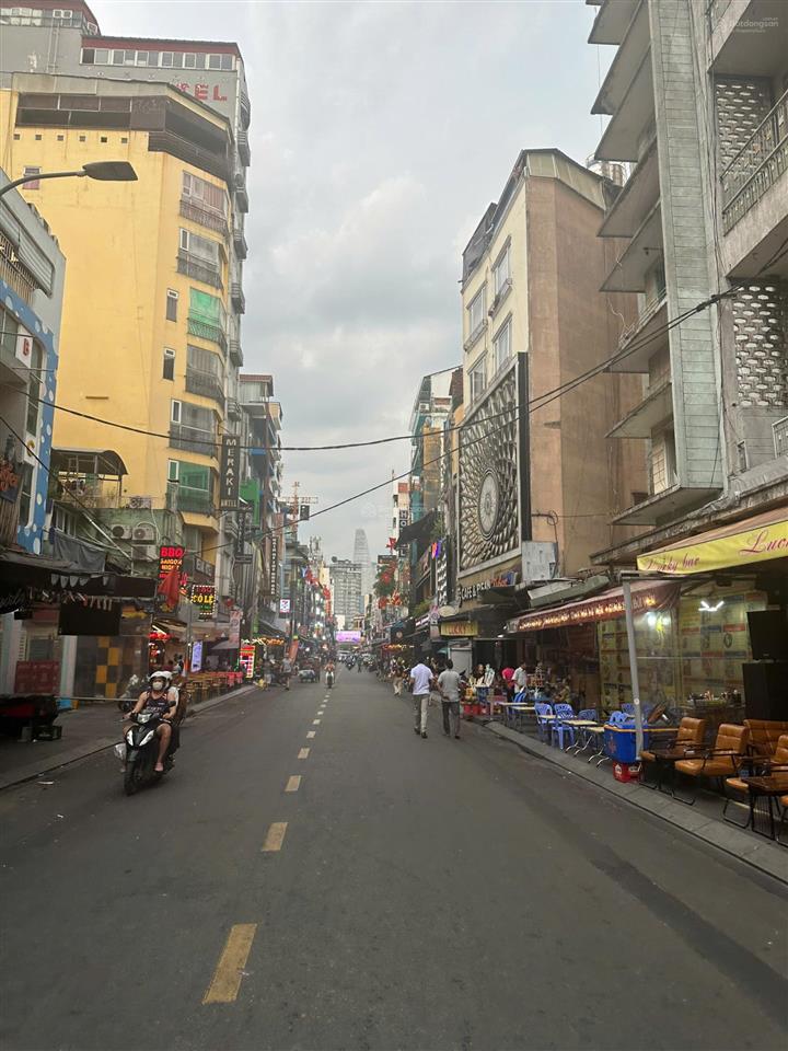 Mặt tiền bùi viện  quận 1  dt 13x22m xd cao tầng  giá bán 105 tỷ