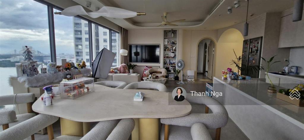 Bán căn 3pn đảo kim cương view trực diện sông sg, sở hữu lâu dài, nội thất bo cong hiện đại