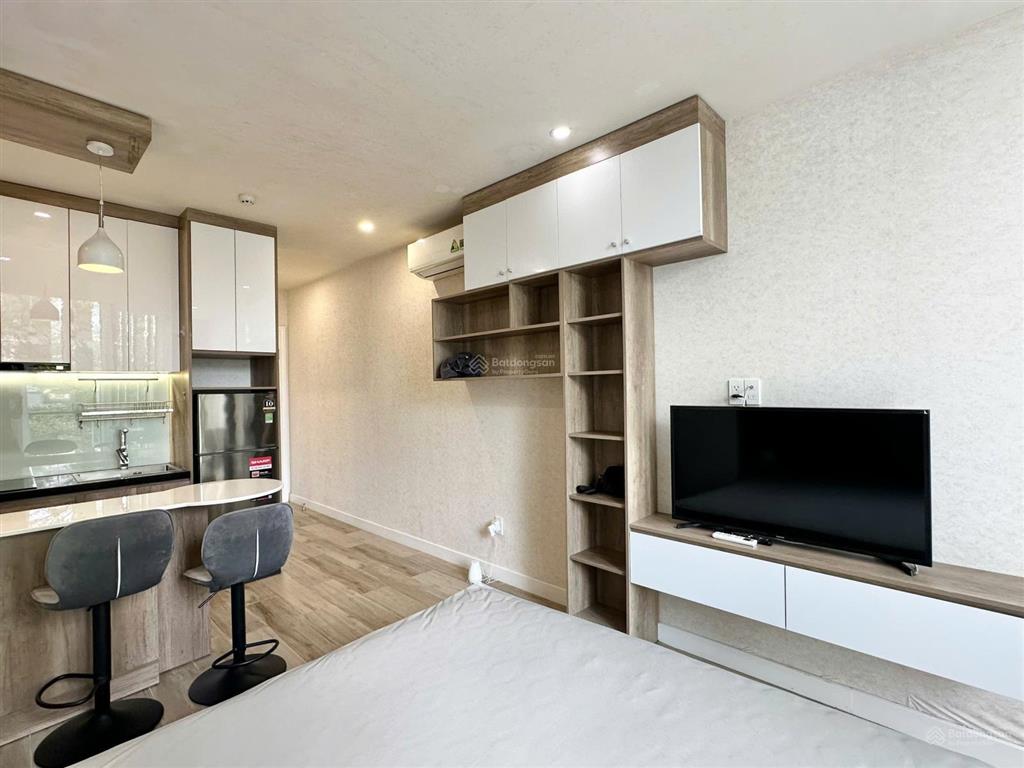 Căn hộ chung cư cao cấp 1pn bancol view cây xan gần bờ kè hoàng sa, q3, hẻm xe hơi, có thang máy