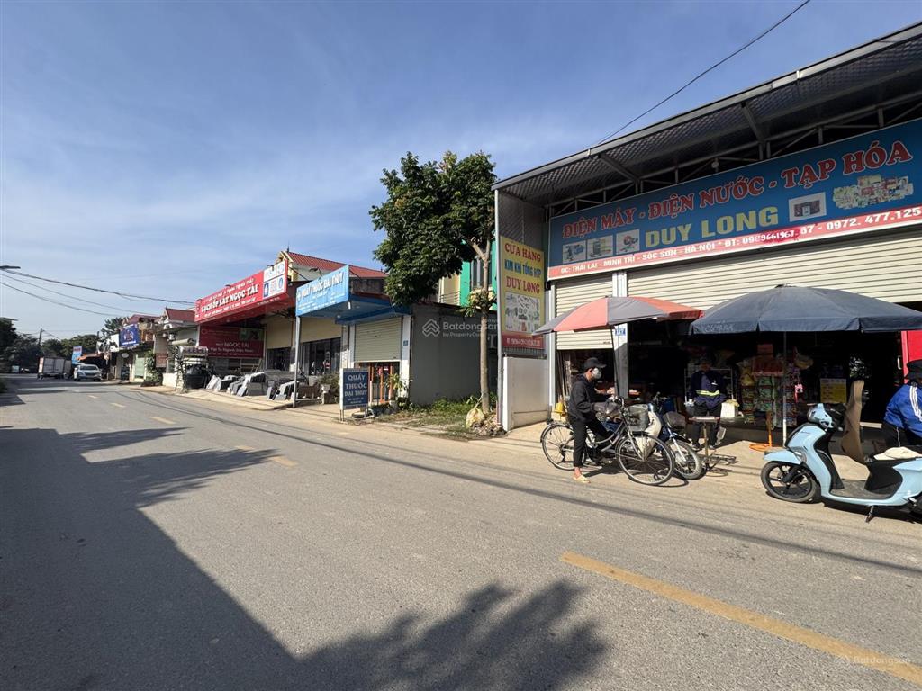 Bán đất 2 mặt tiền mặt đường thái lai  minh trí (kim anh) nhỏ 5 tỷ