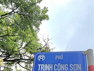 Bán nhà mặt phố trịnh công sơn 250m2, 9 tầng giá 133 tỷ. tây hồ