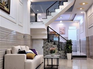 Hẻm xe hơi 6m thông bình trị đông  chiến lược. nhà mới ở ngay 3 tầng 64m2 chỉ 5.55 tỷ