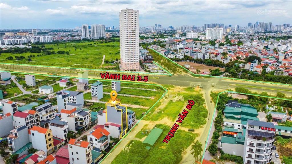 Bán căn building 66m2 mặt đường trịnh văn bô kéo dài rộng 60m ngay ngã 5 giá đầu tư dòng tiền khủng
