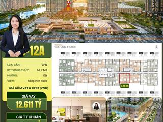 Bán căn 2pn lumiere midtown view trực diện trung tâm thương mại và nhạc nước