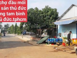 Nhà kho xưởng 2 mặt tiền tam bình đất ở 100% giá chỉ 6.5 tỷ