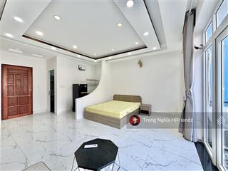 Cho thuê 1 phòng ngủ tách bếp ban công full nội thất đường nguyễn văn khối  gò vấp