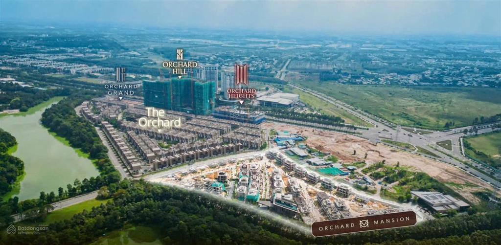 Bán căn góc 3pn view hồ công viên tại orchard heights  sycamore tp mới
