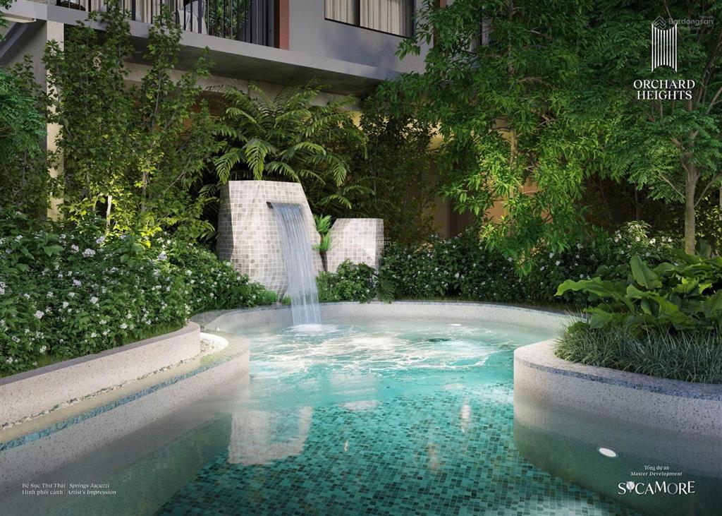 Bán căn góc 3pn view hồ công viên tại orchard heights  sycamore tp mới