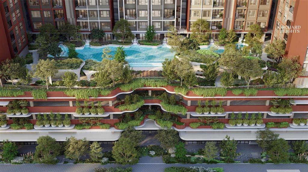 Bán căn góc 3pn view hồ công viên tại orchard heights  sycamore tp mới